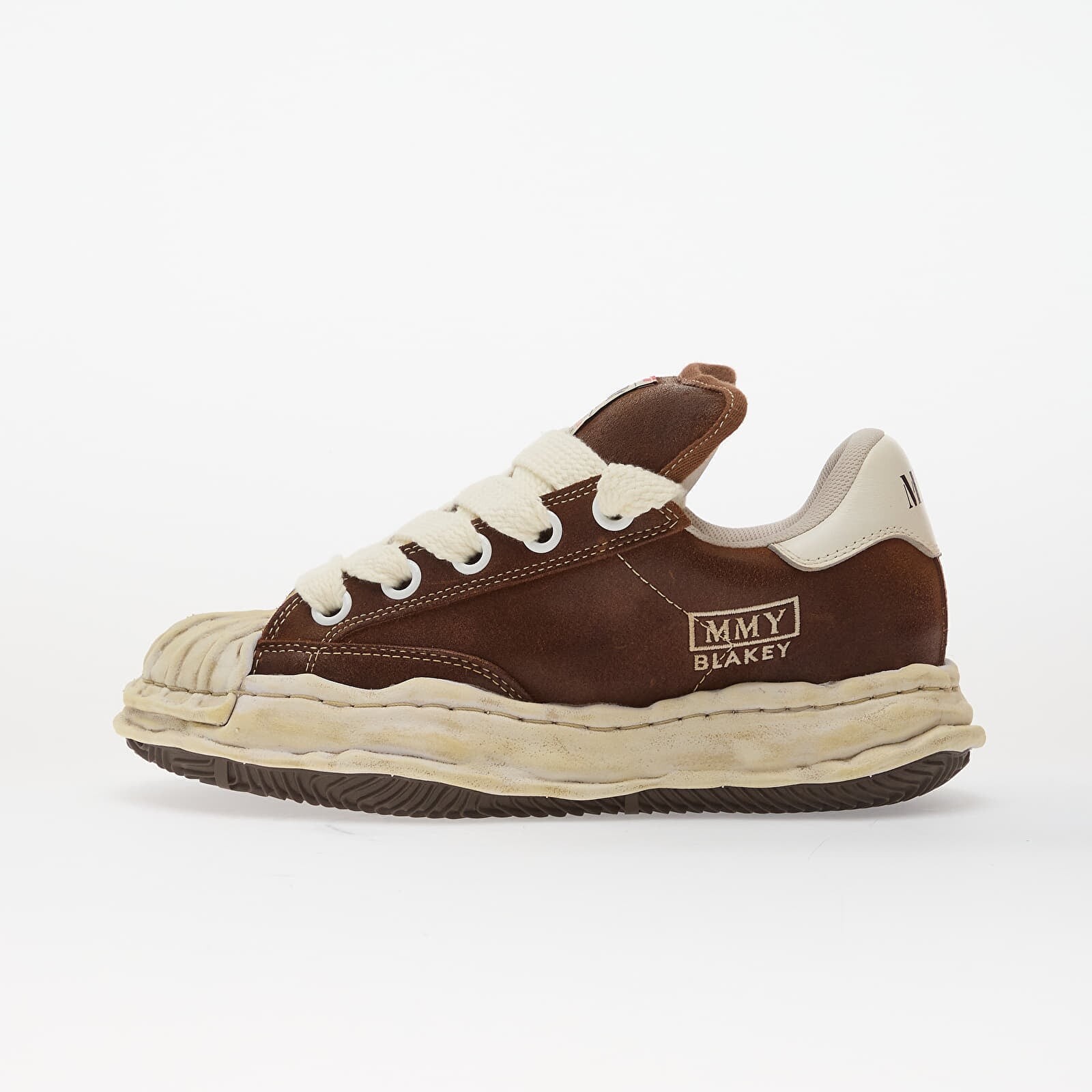 Tenisky Maison MIHARA YASUHIRO (MMY) Blakey Paf Brushed Sneaker Brown EUR 44