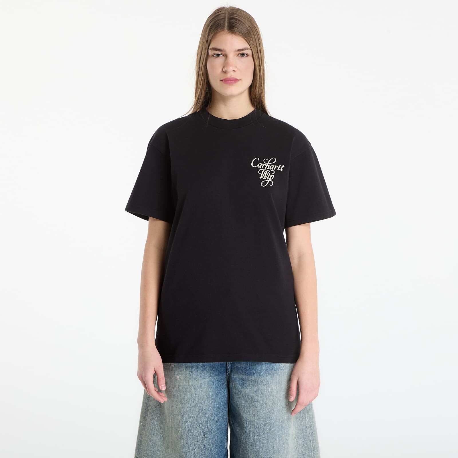 Tričko Carhartt WIP S/S Vestige T-Shirt UNISEX Black M