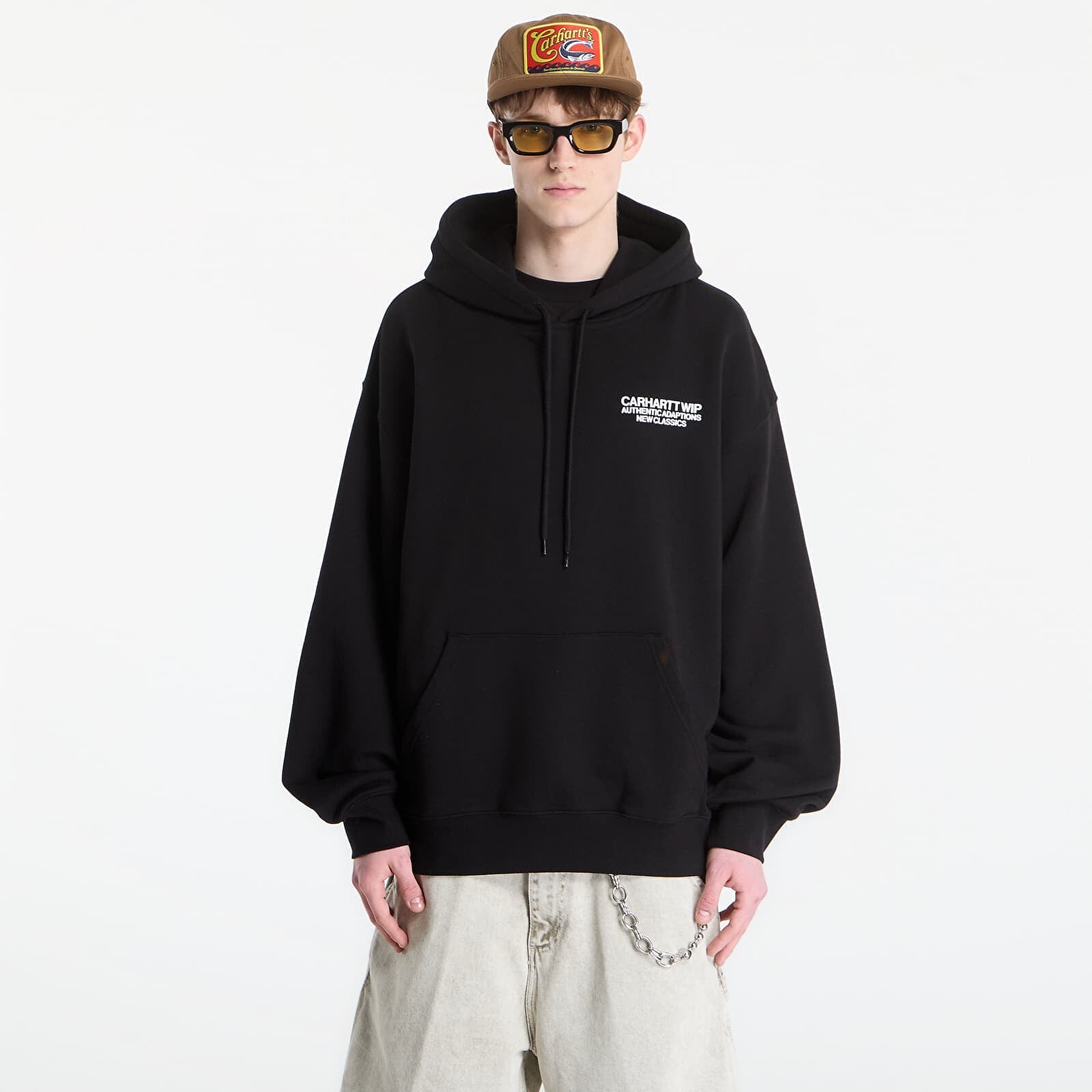 Mikina Carhartt WIP Hooded Sean Hamilton Sweat UNISEX Black S