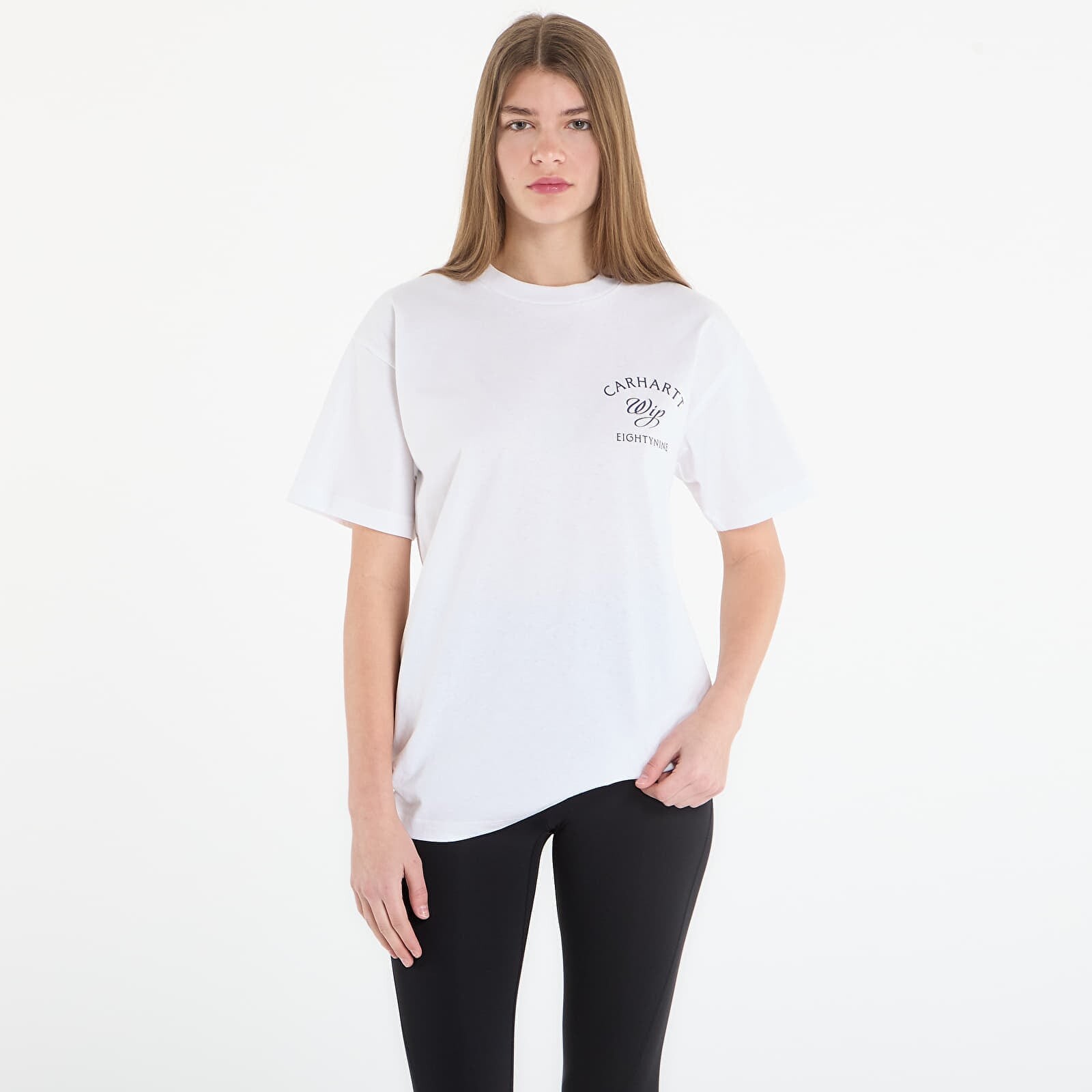 Tričko Carhartt WIP S/S Eightynine T-Shirt UNISEX White XL