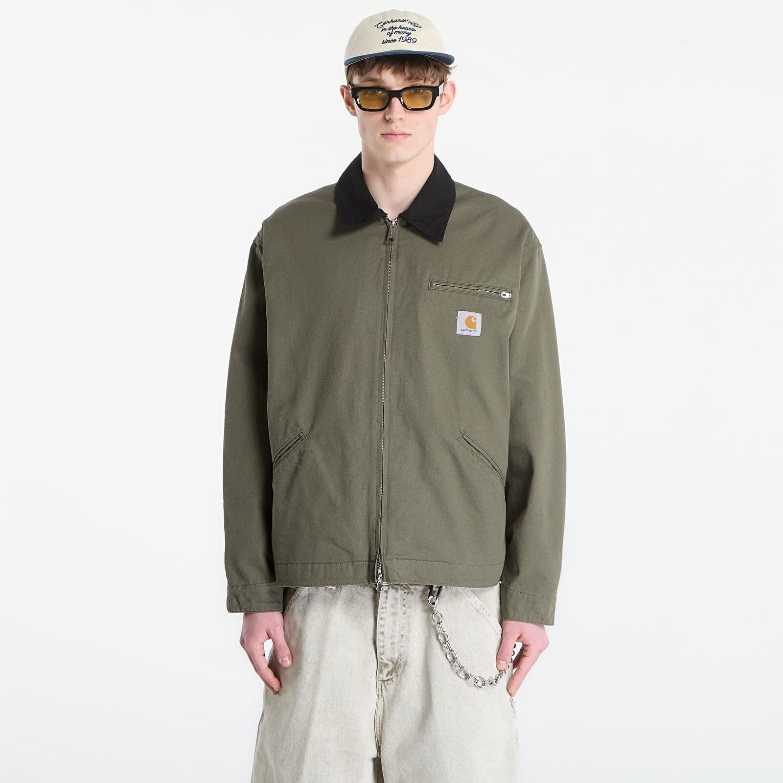 Bunda Carhartt WIP OG Detroit Jacket UNISEX Leaf/ Black M
