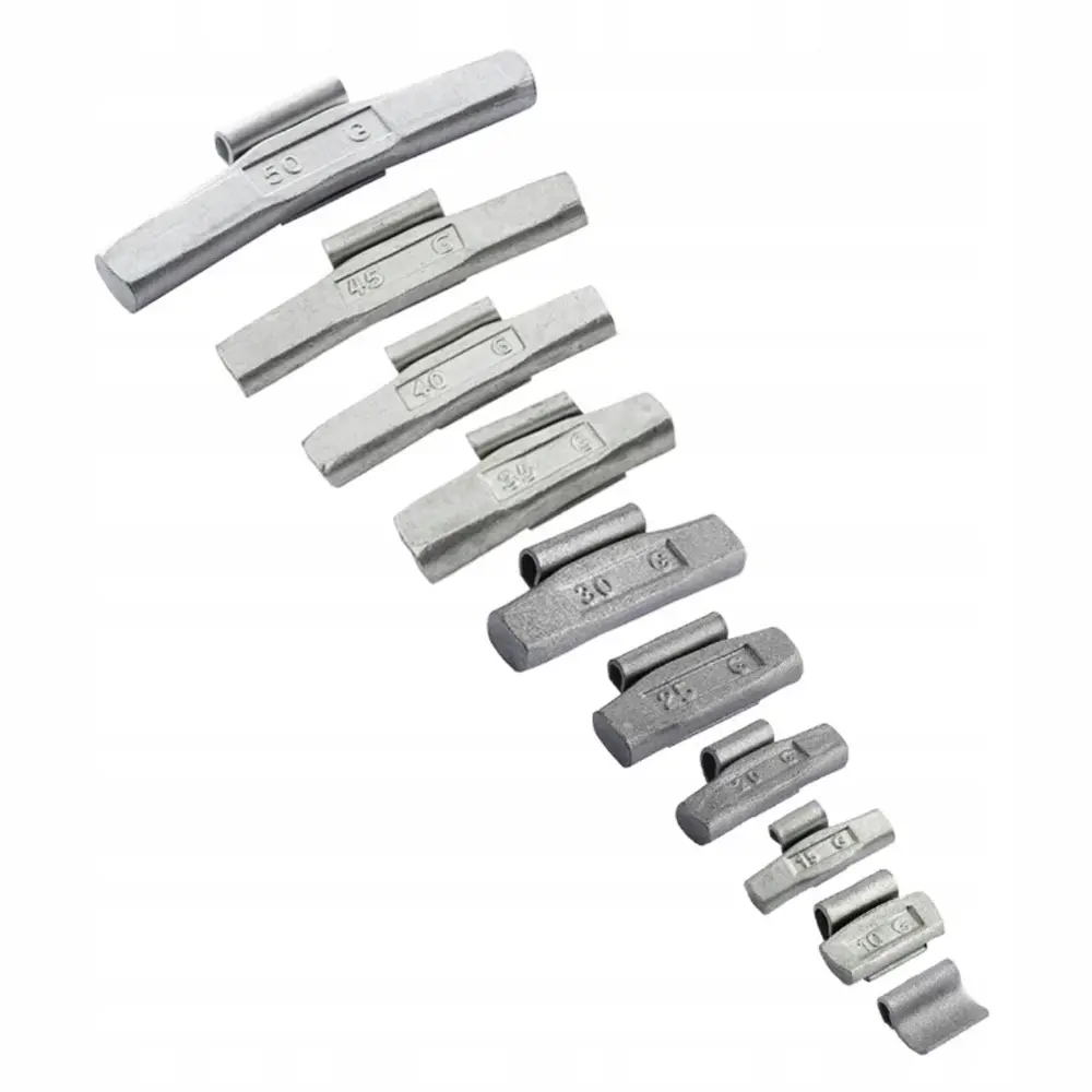 SET 5-50g oceľové závažia pre hliníkové disky