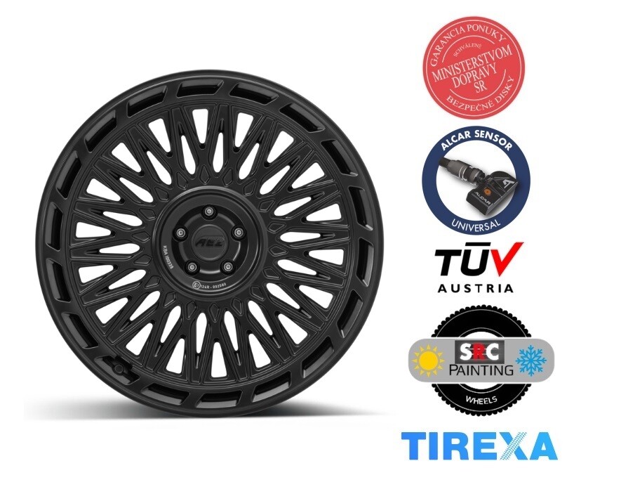 AEZ Tokio black 9.50x23 5x114.30 ET52