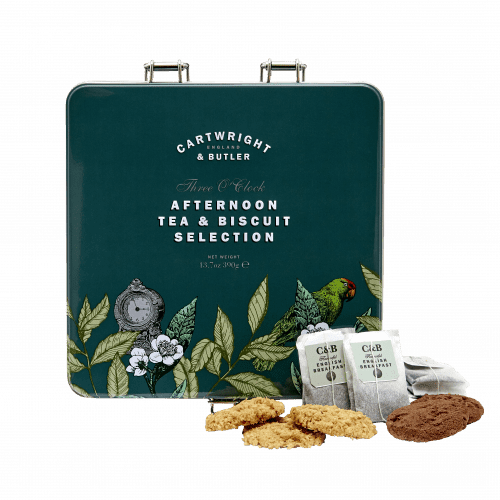 Cartwright & Butler Darčeková sada Čaj o tretí, výber sušienok a čierny čaj, 390 g 4904
