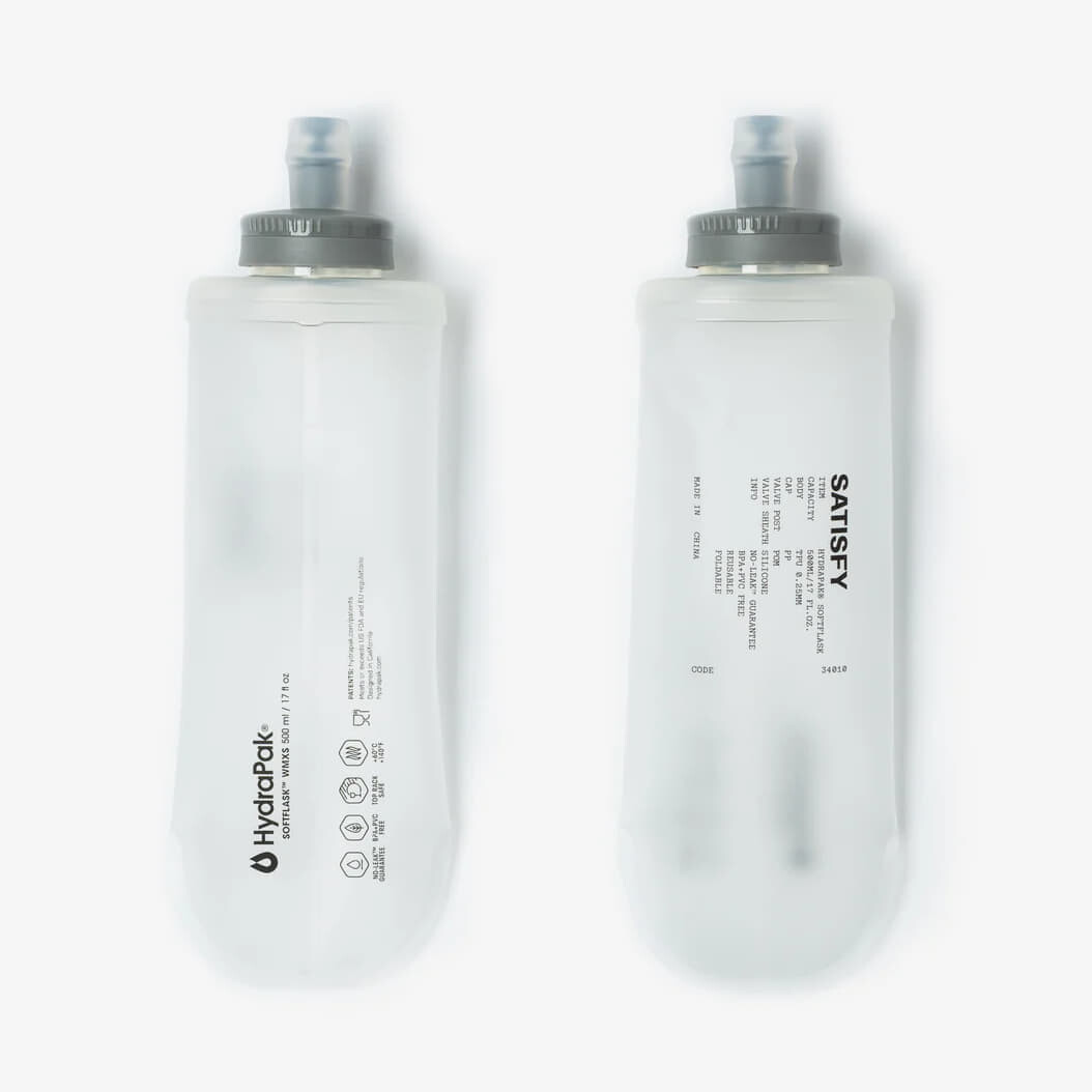 Fľaša Satisfy 2 Flasks Pack 500ml Transparent Universal