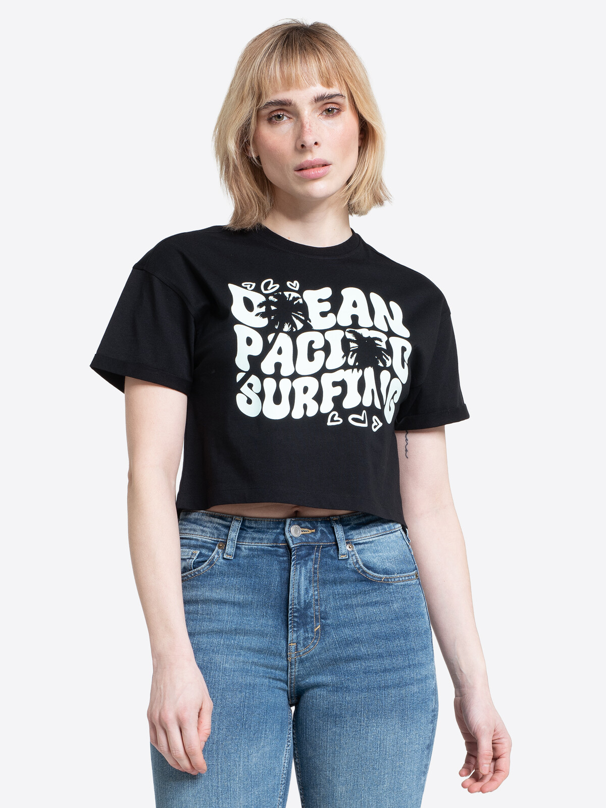 Cropped tričko Ocean Pacific