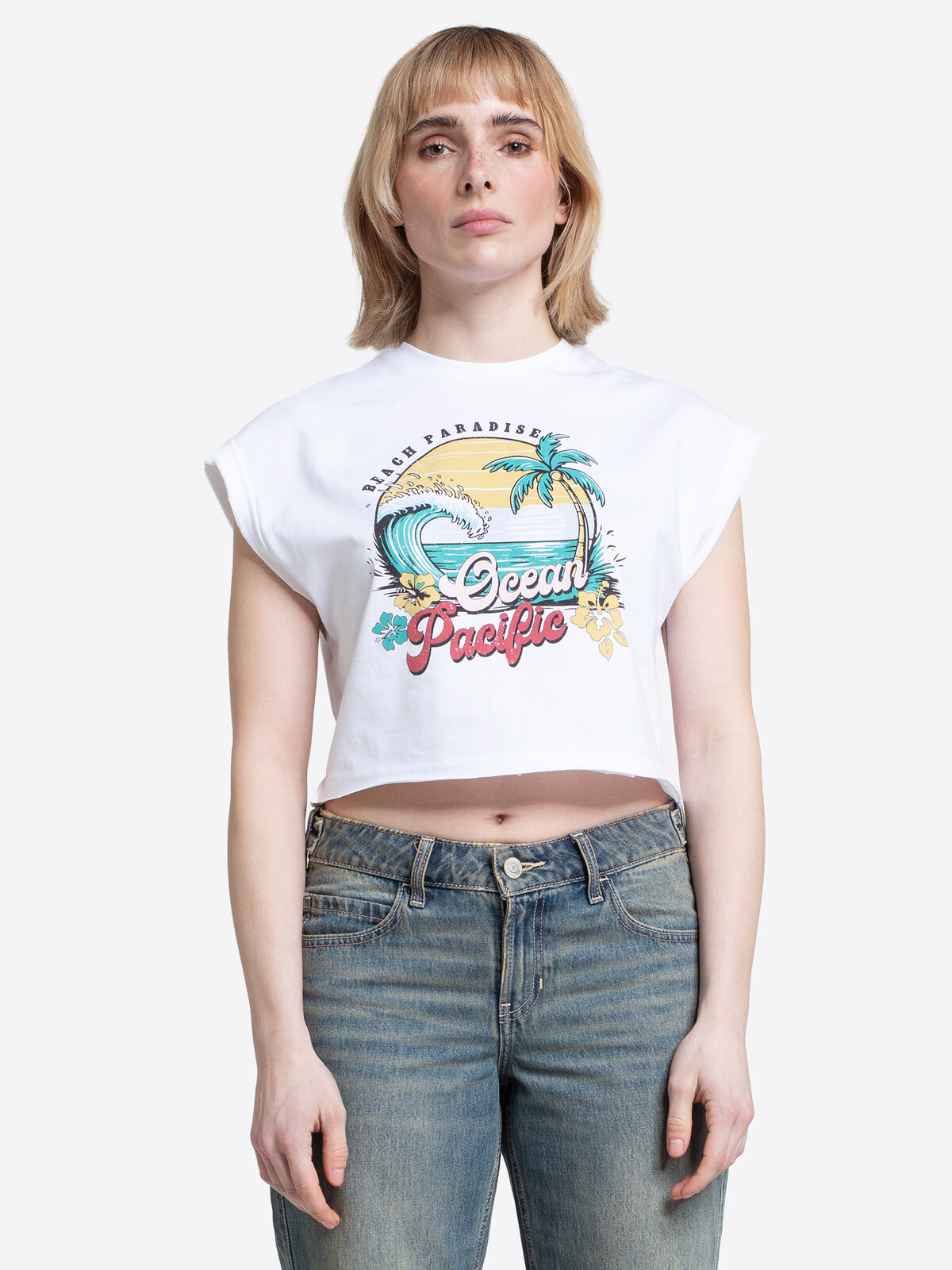Ocean Pacific dámske tielko s čipkou