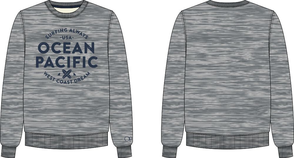 Pánska mikina Ocean Pacific s okrúhlym výstrihom
