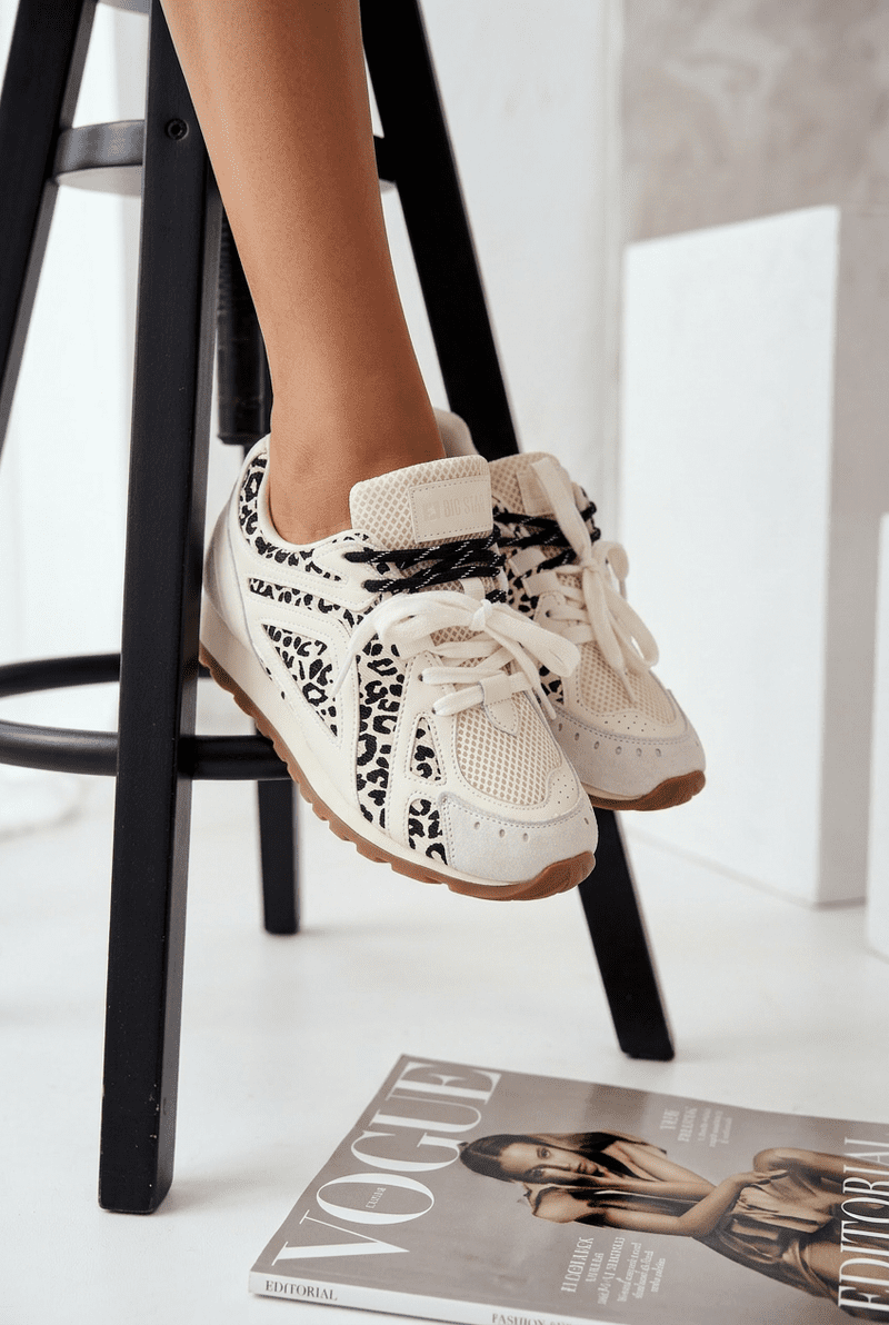 BIG STAR SHOES Kožené semišové tenisky