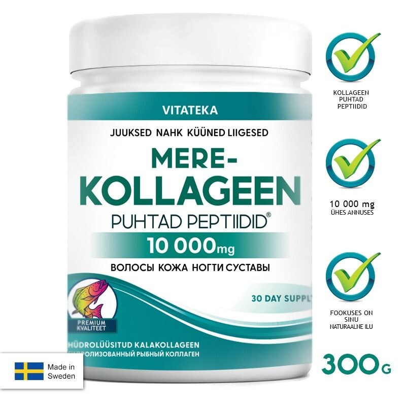 Rybí kolagén 10 000 mg v prášku – 300 g – Vitateka