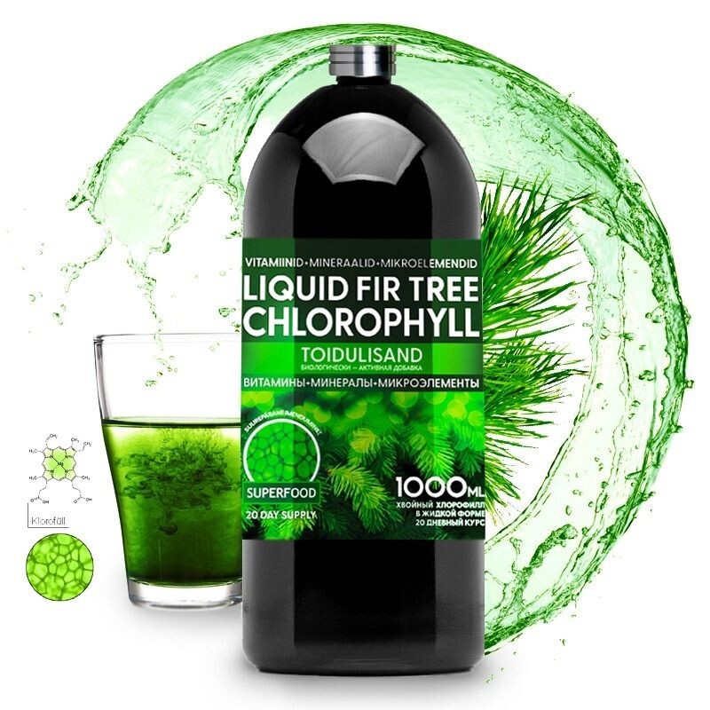 Tekutý chlorofyl – 1000 ml – Vitateka