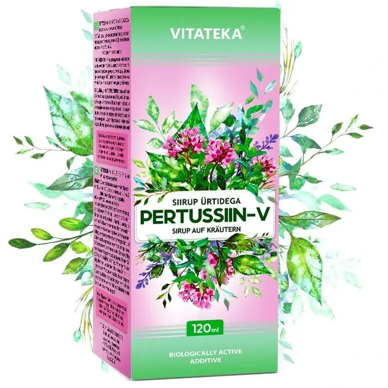 Pertussin – bylinný sirup – 120 ml – Vitateka