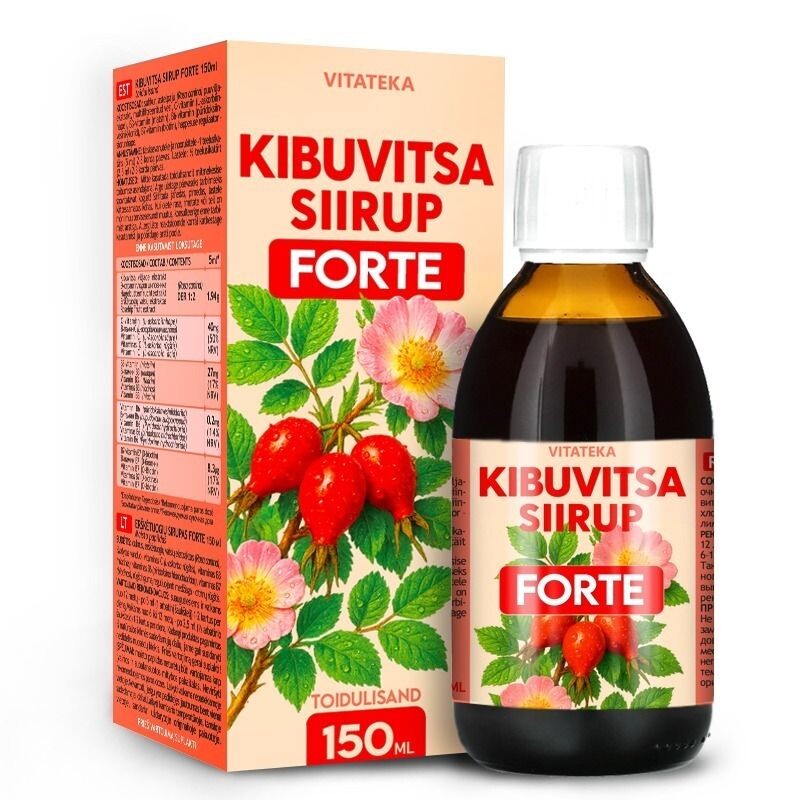 Šípkový sirup Forte – 150 ml – Vitateka