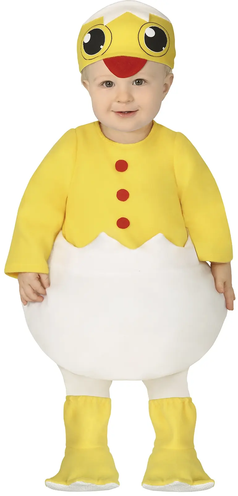Guirca Detský kostým pre najmenších - Kuriatko Veľkosť najmenší: 18 - 24 mesiacov
