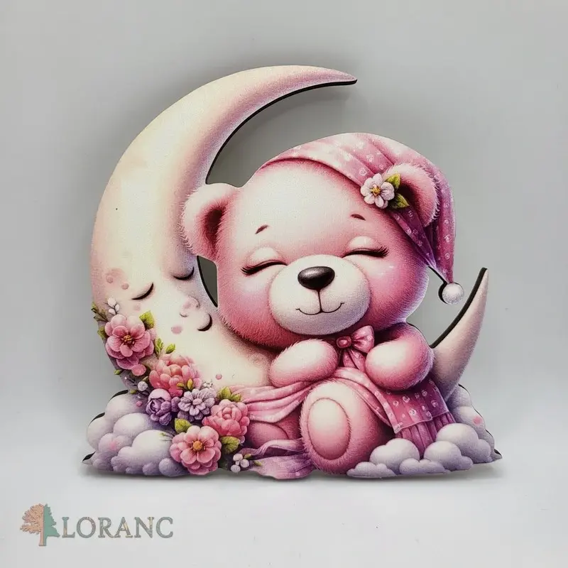 Loranc Magnetka na tortu - Medvedík na mesiaci