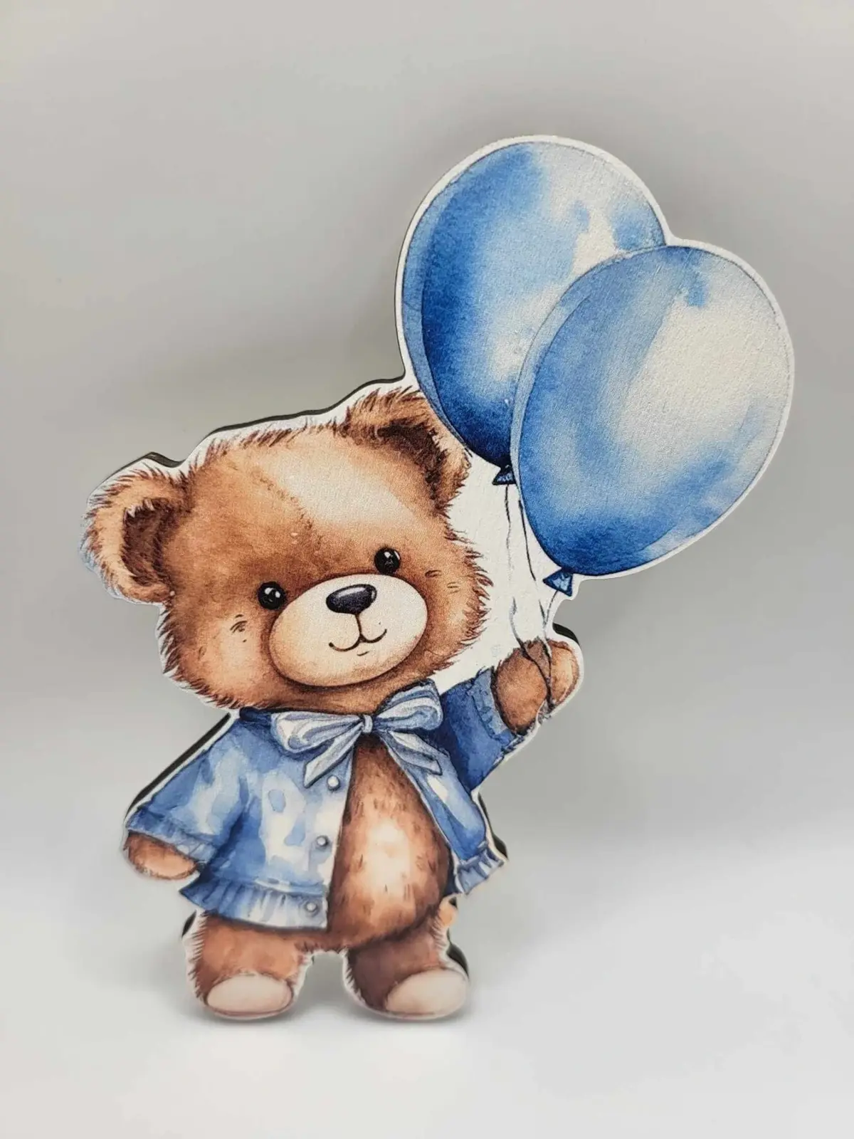 Loranc Magnetka na tortu - Medvedík s balónmi