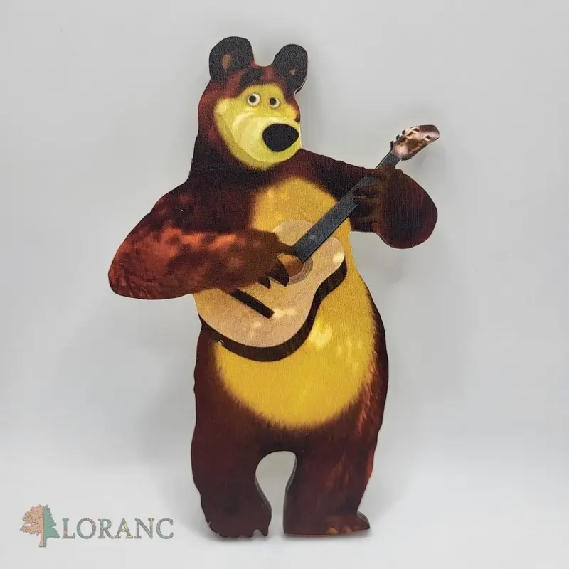 Loranc Magnetka na tortu - Medveď s gitarou