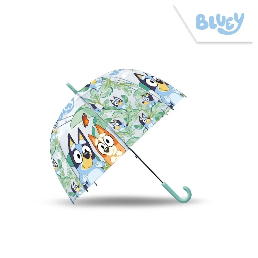 Euroswan Detský dáždnik - Bluey transparentný