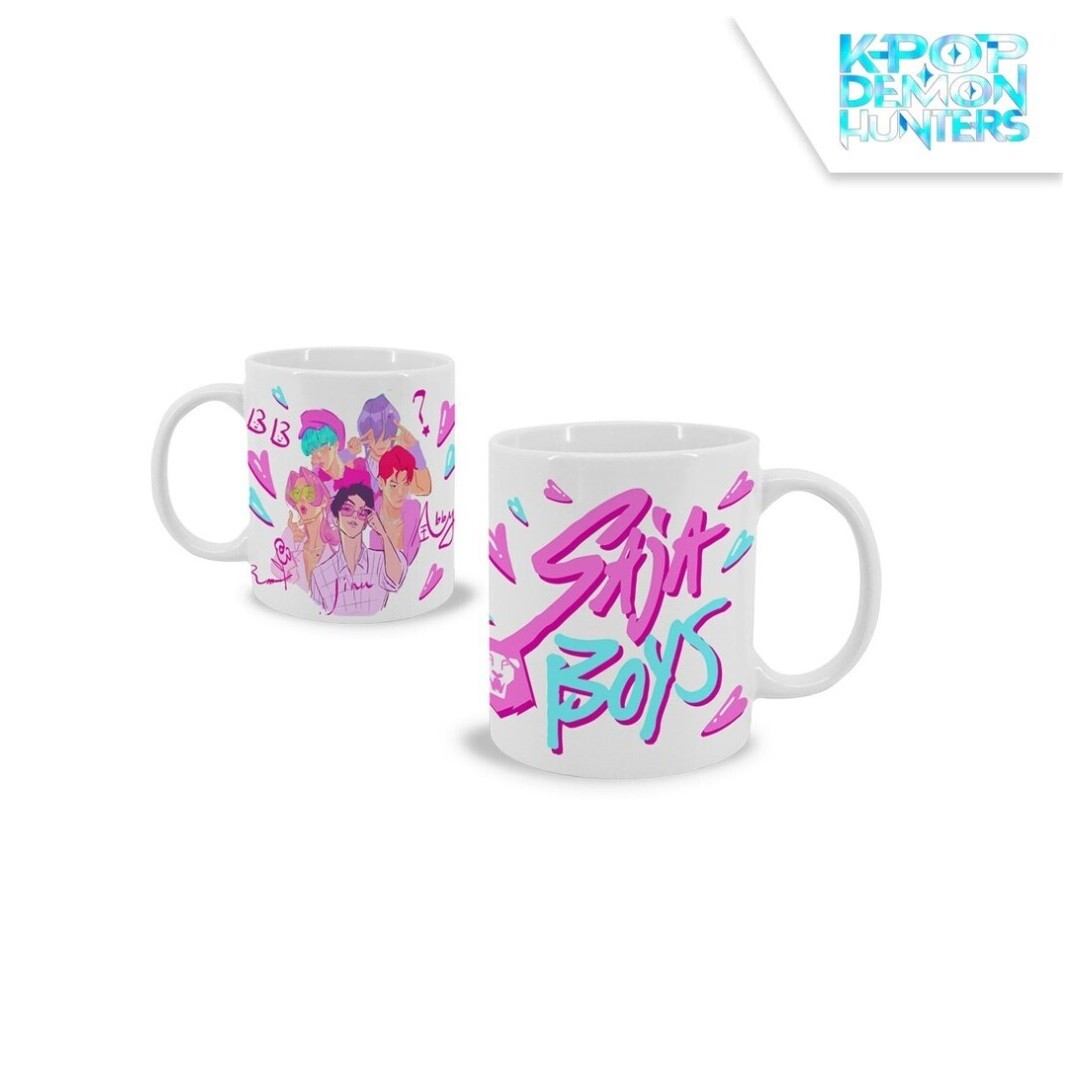 Euroswan Keramický hrnček - SAJA BOYS K-POP DEMON HUNTERS 325 ml