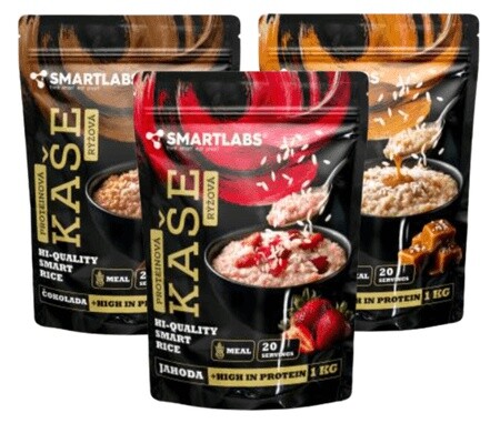 Smartlabs proteinová kaše rýžová 1000 g