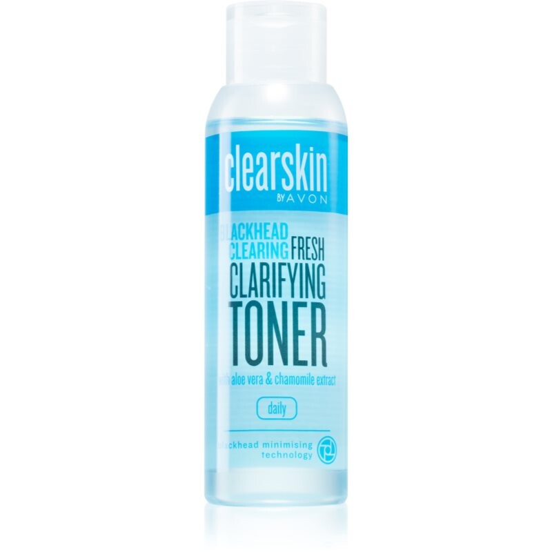 Avon Clearskin Blackhead Clearing čistiaca pleťová voda proti čiernym bodkám 100 ml
