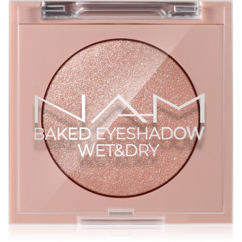 NAM Baked Eyeshadow trblietavé očné tiene 4 g