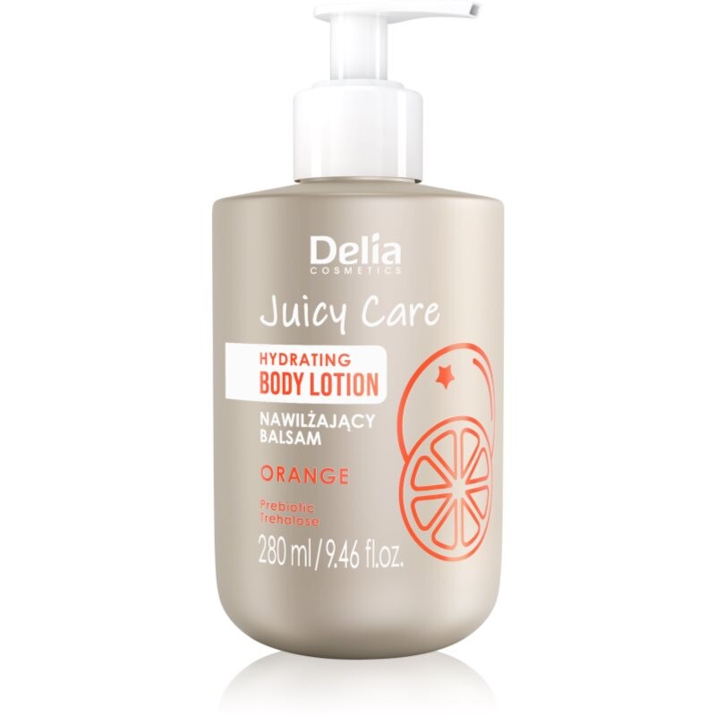 Delia Cosmetics Juicy Care Orange hydratačné telové mlieko 280 ml