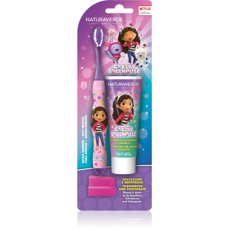 Gabby's Dollhouse Naturaverde Kids Dental Set sada na zuby