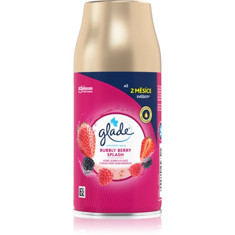GLADE Automatic Bubbly Berry Splash automatický osviežovač vzduchu náhradná náplň 269 ml