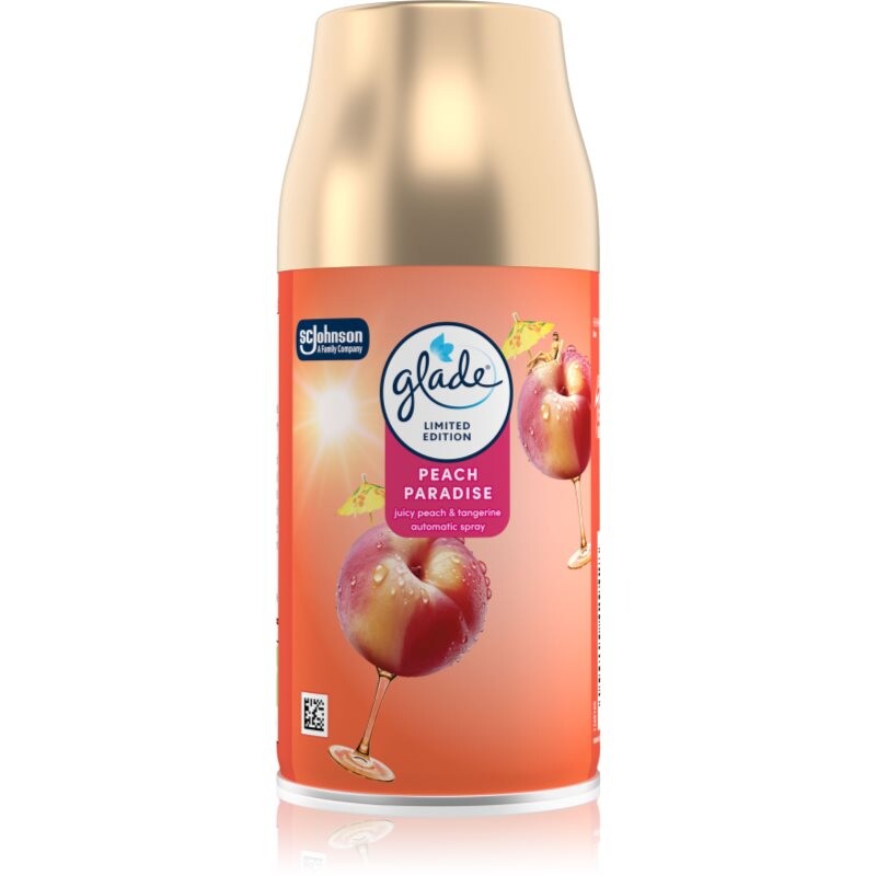 GLADE Automatic Peach Paradise automatický osviežovač vzduchu náhradná náplň 269 ml