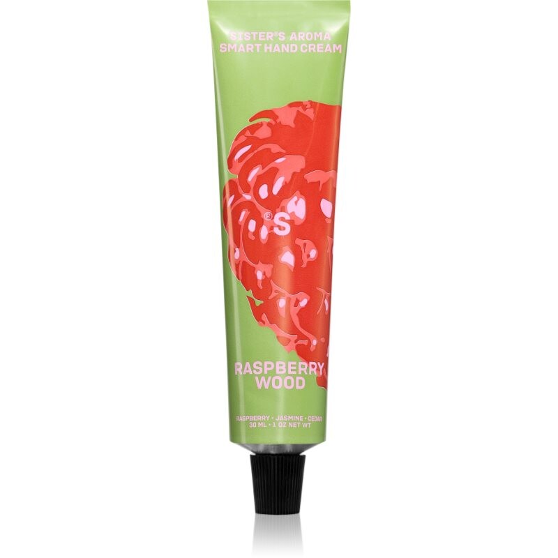 Sister's Aroma Smart Hand Cream Raspberry Wood ošetrujúci krém na ruky pre ženy 30 ml