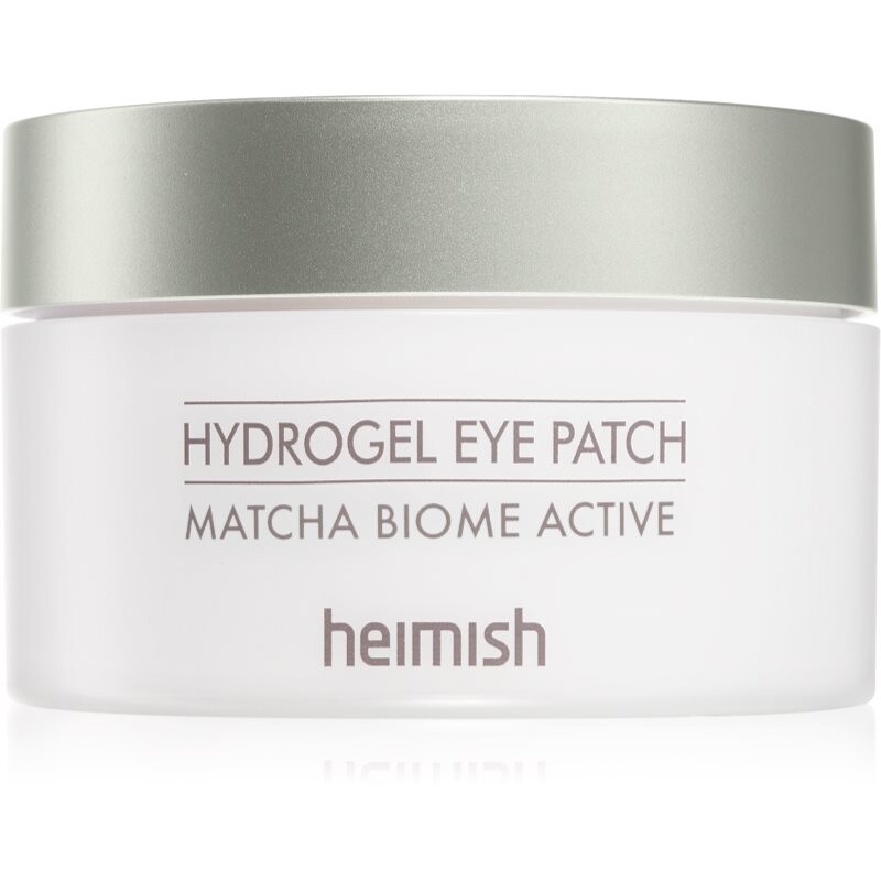 Heimish Matcha Biome Active Hydrogel Eye Patch hydrogélové vankúšiky proti vráskam, opuchom a tmavým kruhom 60 ks