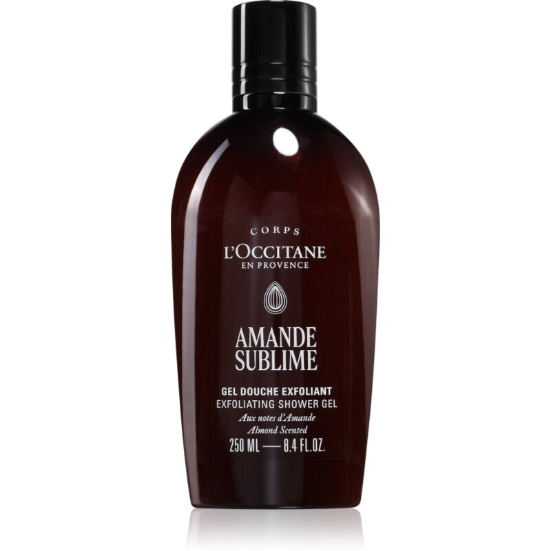 L’Occitane Amande Sublime Exfoliating Shower Gel exfoliačný sprchový gél 250 ml