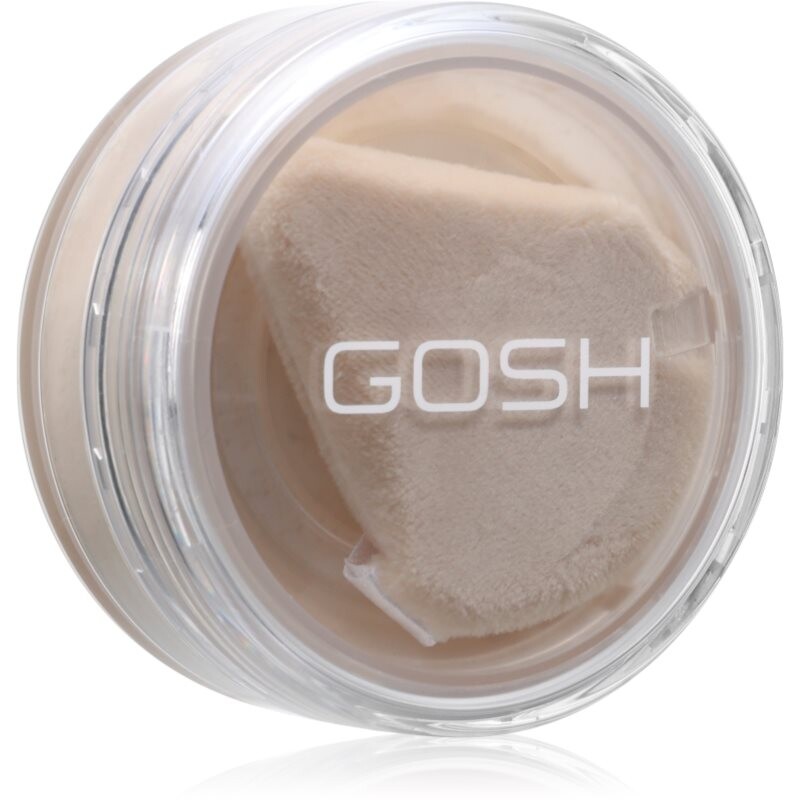 GOSH COPENHAGEN Bake N Set sypký púder odtieň 002 Soft Yellow 15 g
