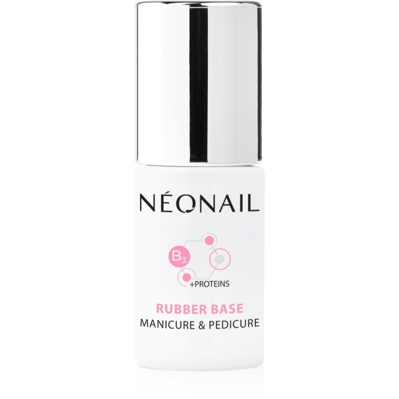 NEONAIL Manicure & Pedicure Rubber Base podkladový lak pre gélové nechty s proteínom 7,2 ml