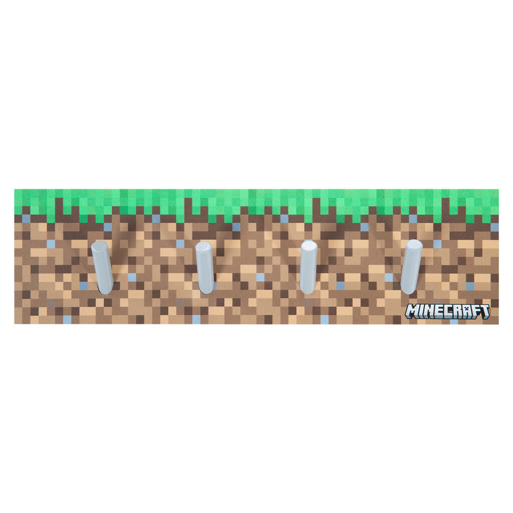 Minecraft DETSKÝ VEŠIAK NA OBLEČENIE, 45/13/1,5 cm