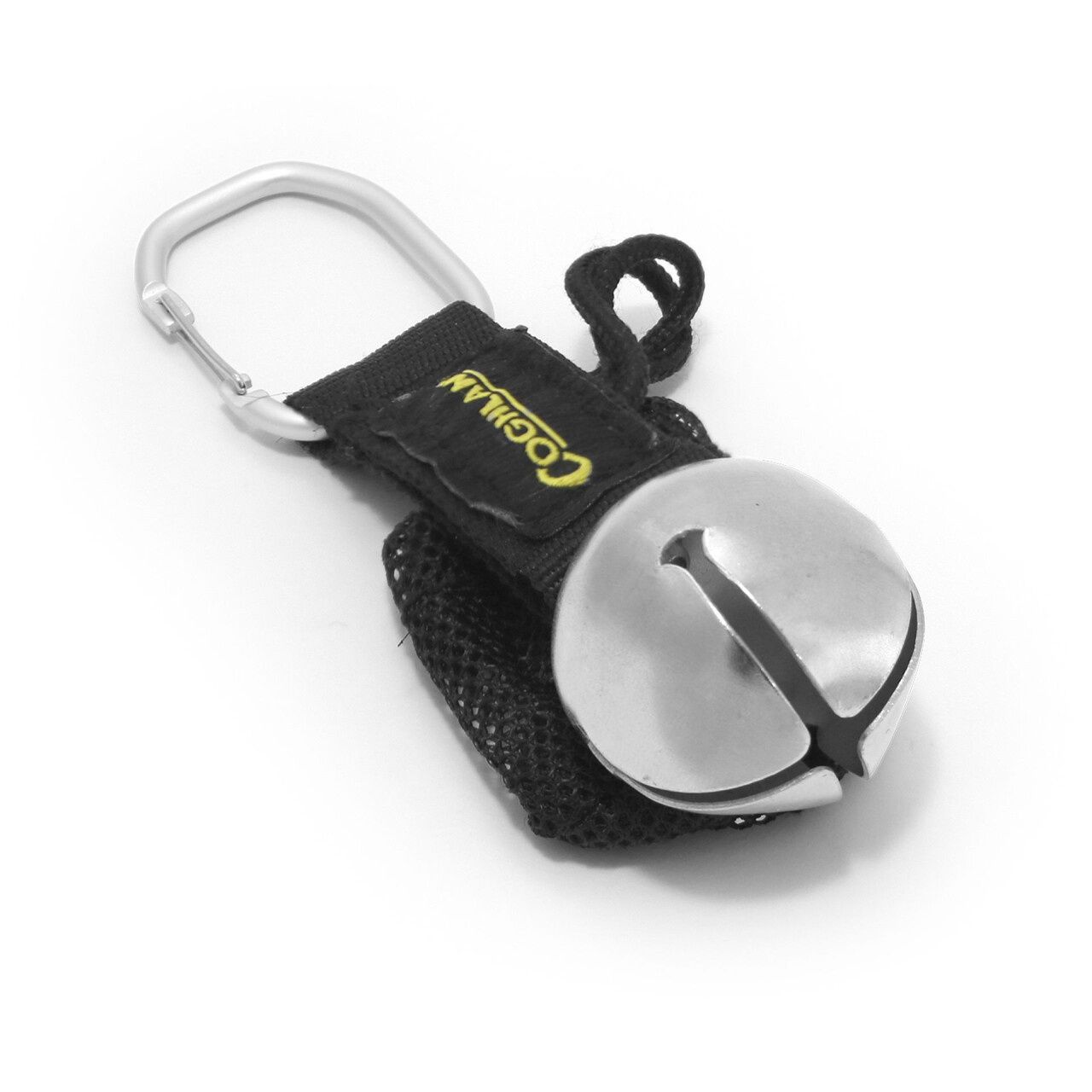 Rolnička na medvede (zvonček na medveďa) Coghland s karabínou - strieborná