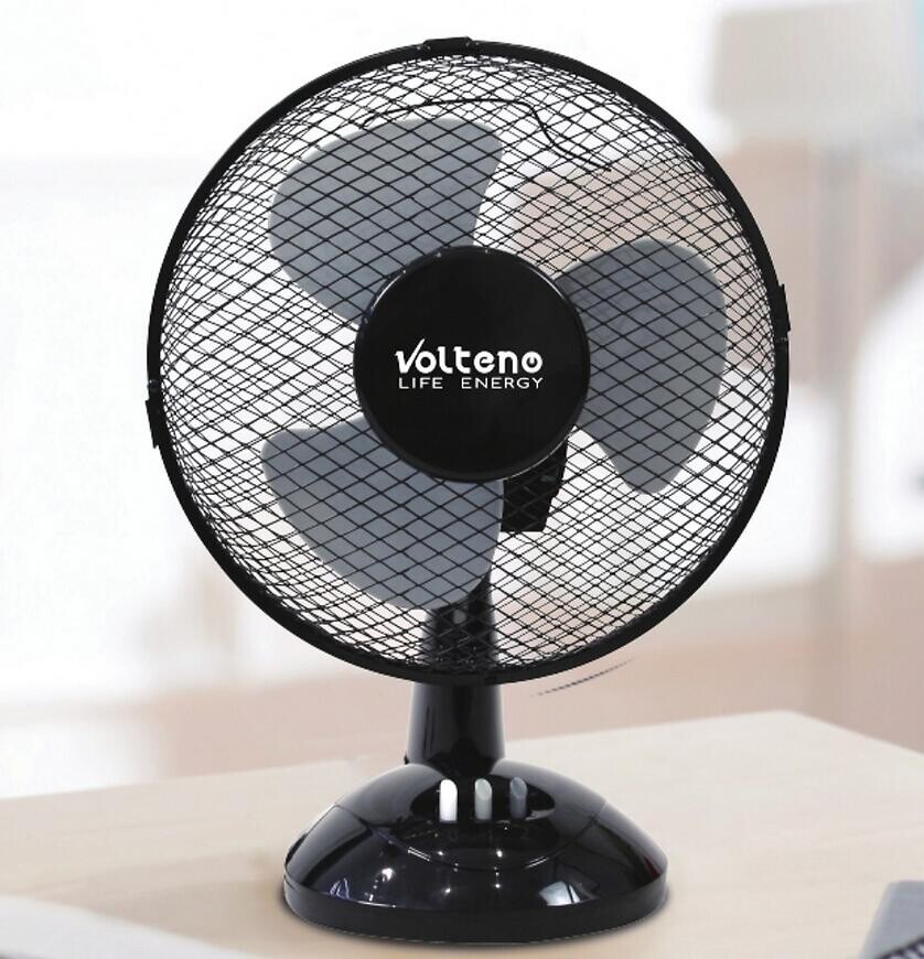 Ventilator stolny 9” VO0021 Čierna