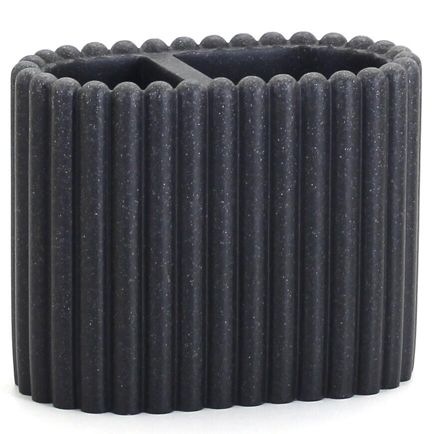 Pohár na zubné kefky PL-5539 sandblack