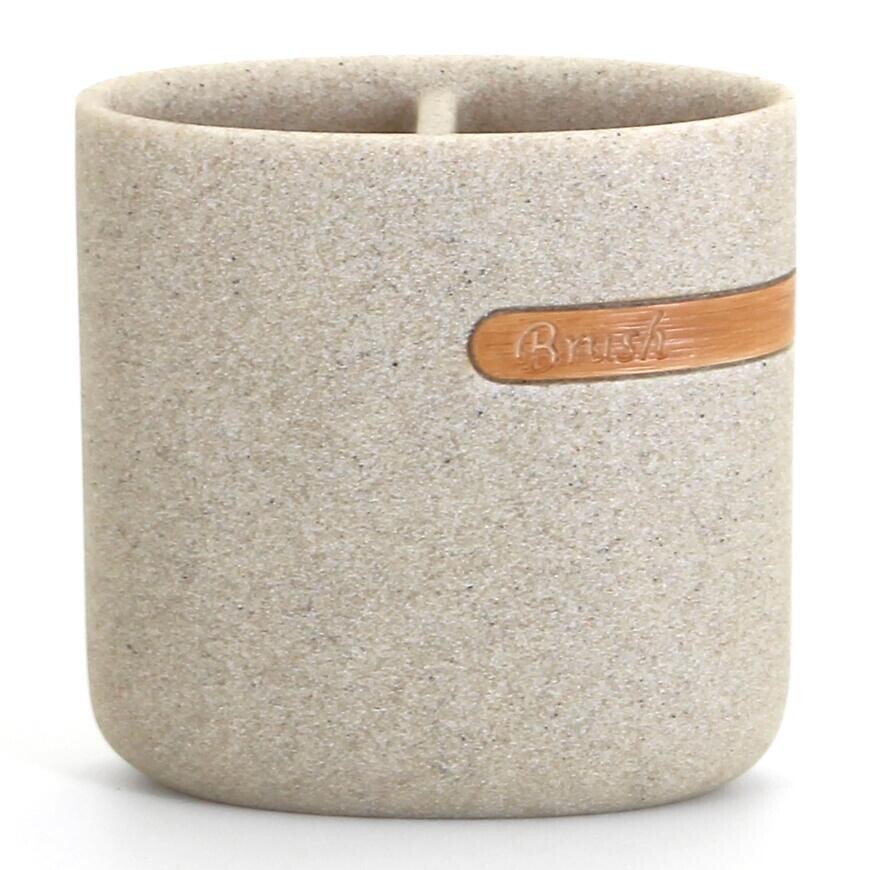 Pohár na zubné kefky PL-4097 sandbeige