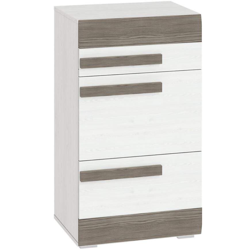 Skrinka na topánky Blanco 20 96 borovica snežná/new grey