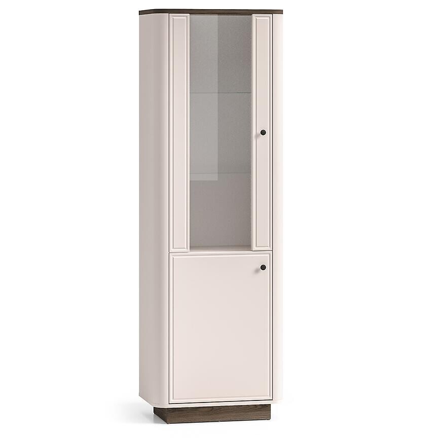 Vitrína Vilavio 01 Dub/Kašmír