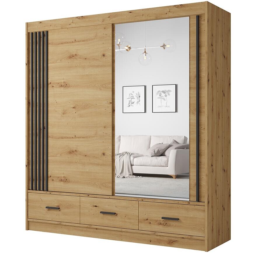 Skriňa Canada Ca-4-200  Artisan U. Čierna