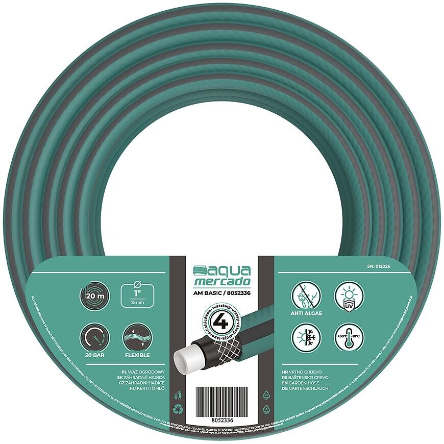 Záhradná hadica 4 vrstvová gm BASIC 1