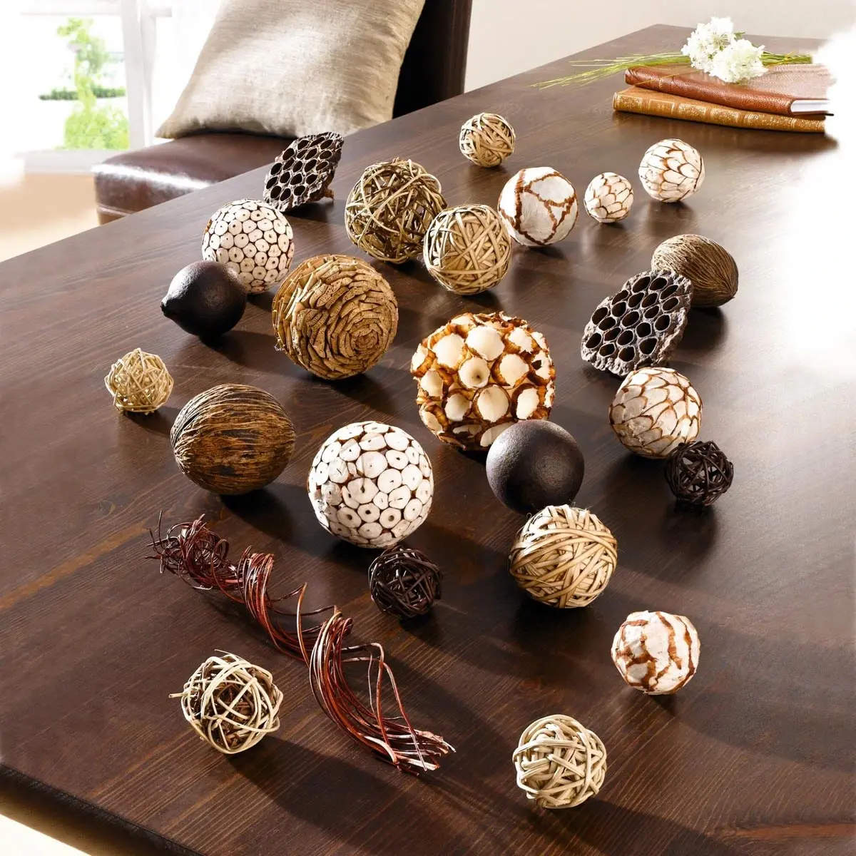 Dekoračné gule, sada 25 kusov