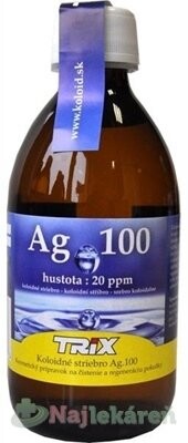 Pharma Activ Koloidné striebro Ag100 hustota 20ppm 300ml