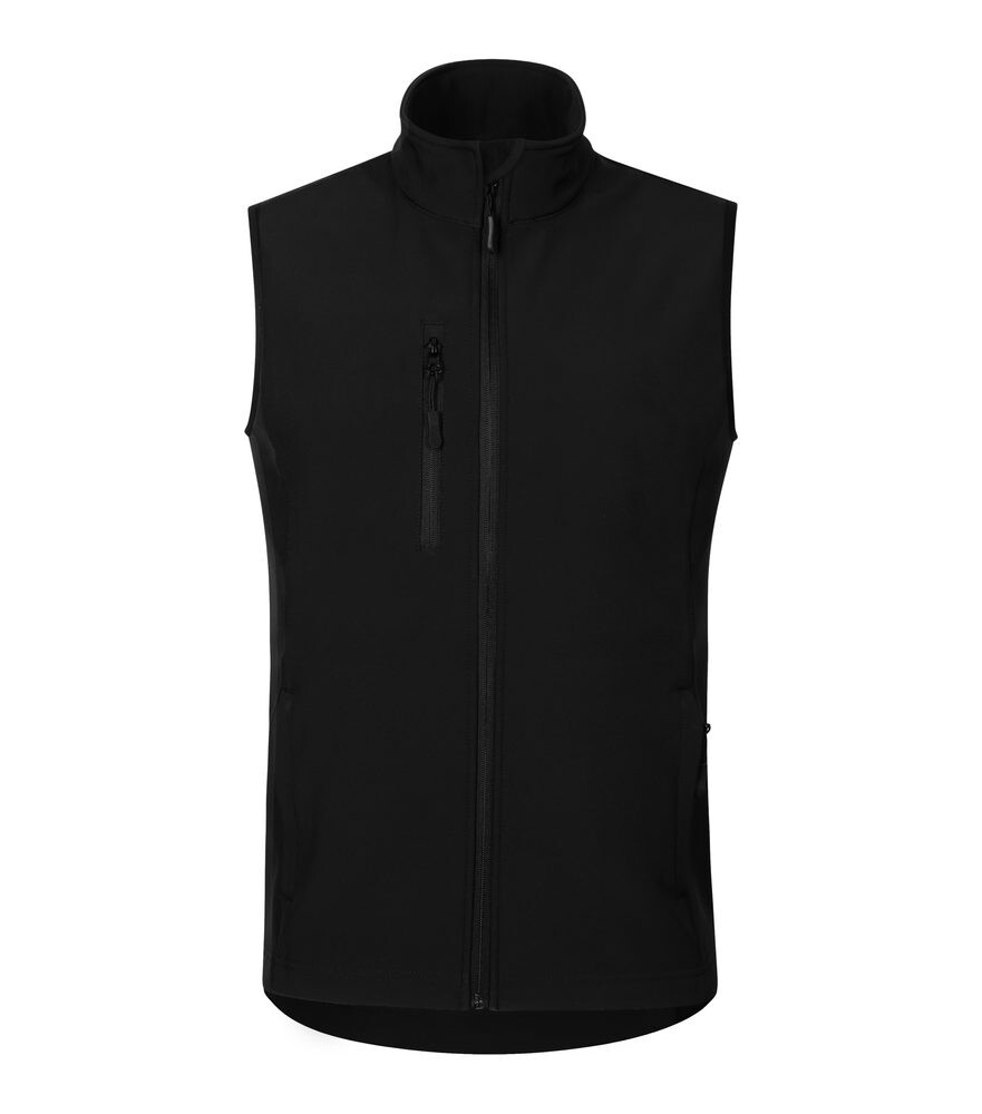 Malfini® Pánska softshellová vesta Trail - Čierna | 2XL