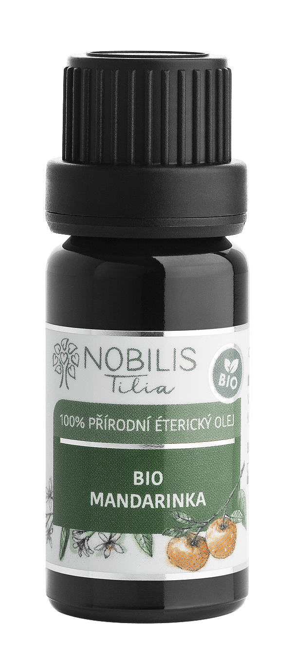 NOBILIS TILIA Bio Mandarinka100% prírodný éterický olej 10 ml