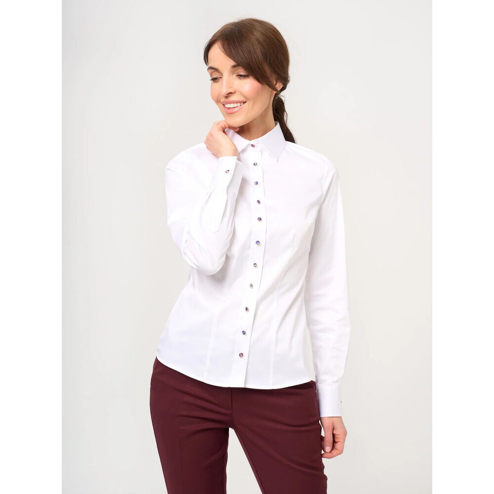 Dámska Košeľa s dlhým rukávom Willsoor Vzor 19580