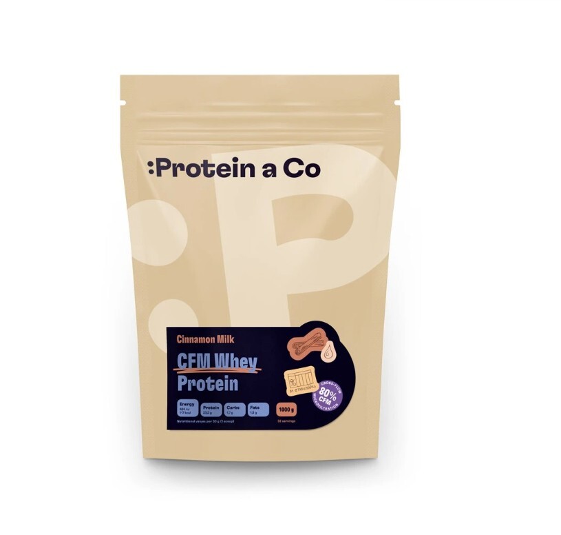 Protein a Co CFM Whey Protein 80 - Cinnamon Milk 1 kg